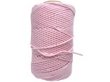 Sznurek 1mm 100m BY GOLD-POL BABY PINK pleciony bawełniany ozodbny do świec sklep ze sznurkami Warszawa