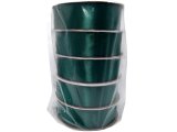 25mm wstążka dwustronna 25m 8306 BUTELKOWA ZIELONA atłasowa DF 100% polyester satynowa z dużym połyskiem wstążki GOLD-POL