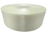 25mm wstążka dwustronna 25m 8203 ECRU KREMOWA atłasowa DF 100% polyester satynowa z dużym połyskiem wstążki GOLD-POL