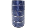 25mm wstążka dwustronna 25m 8350 NIEBIESKA JASNA GRANATOWA atłasowa DF 100% polyester satynowa z dużym połyskiem wstążki