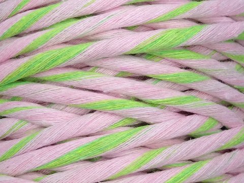 Sznurek 5mm GRANDE MIX SPRING WIOSNA bawełniany 100m mix kolorów do makramy makrama liść by GOLD-POL Warszawa