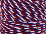 Sznurek 3mm 100M by GOLD-POL 3PLY kolor MIX FRANCJA BIAŁY GRANAT CZERWONY sznurek bawełniany 3 żyły skręcany sklep warszawa