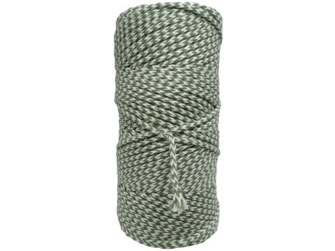 Sznurek 3mm 100m by GOLD-POL kolekcja CLASSIC ECRU/ KHAKI pleciony bawełniany ozdobny sklep ze sznurkami Warszawa