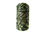Sznurek 1,5mm bawełniany ozdobny MIX BUTELKA/ZŁOTY 50m 1PLY BY GOLD-POL świąteczny do rozczesywania makramy hurtownia sznur