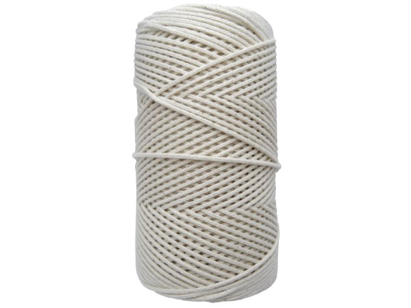 Sznurek 1mm 100m by GOLD-POL cena za 100m kolor NATURAL knot pleciony bawełniany do świec zniczy knoty sklep warszawa
