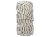 Sznurek 1mm 100m by GOLD-POL cena za 100m kolor NATURAL knot pleciony bawełniany do świec zniczy knoty sklep warszawa