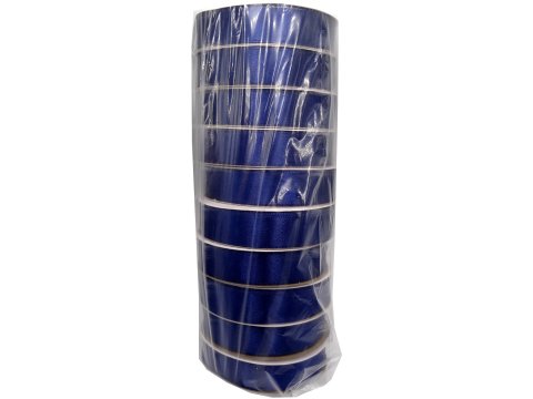 18mm wstążka dwustronna 25m 8350 GRANATOWA JASNA atłasowa DF 100% polyester satynowa z dużym połyskiem wstążki GOLD-POL