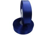 18mm wstążka dwustronna 25m 8350 GRANATOWA JASNA atłasowa DF 100% polyester satynowa z dużym połyskiem wstążki GOLD-POL