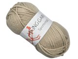 SPORTSRAGG włóczka 507 BEŻ ZGASZONY Viking Garn 50g 100m mix wełny sport czapki kominy szaliki sklep GOLD-POL