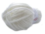 SNORRE włóczka 200 BIAŁY Viking Garn 100g 100m 100% wełna czesankowa HIGHLAND z Peru na sweter genser koc czapkę komin