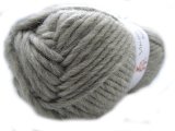 SNORRE włóczka 213 SZARY Viking Garn 100g 100m 100% wełna czesankowa HIGHLAND z Peru na sweter genser koc czapkę komin