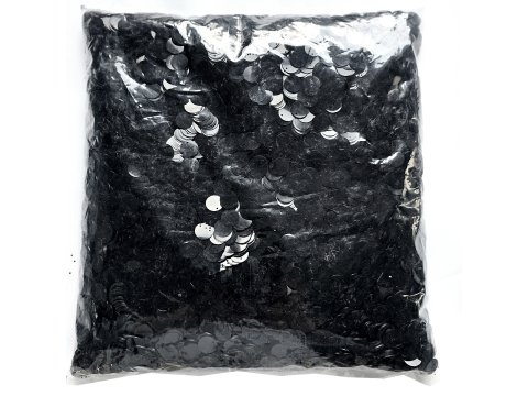 Cekiny kółka 15mm 31 CZARNE rybia łuska cena za hurt 2500g 2,5kg sklep z cekinami największy wybór Warszawa
