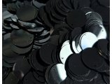 Cekiny kółka 20mm 31 CZARNE rybia łuska cena za hurt 2500g 2,5kg sklep z cekinami największy wybór Warszawa
