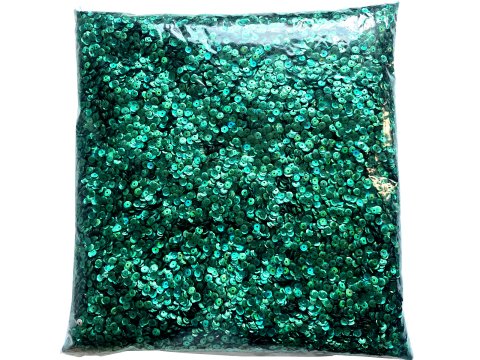 Cekiny kółka 6mm 100g hologram exotic D33 Zielony Mięta cena detaliczna 100g sklep z cekinami największy wybór Warszawa