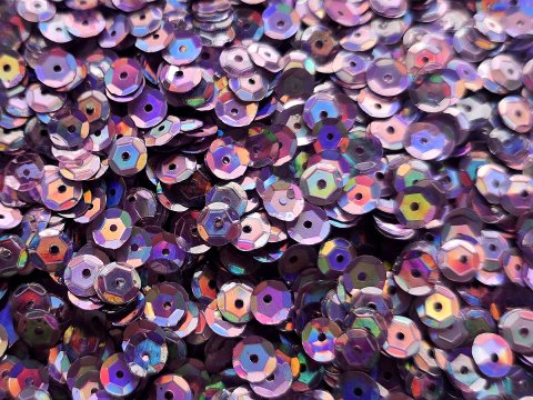 Cekiny kółka 6mm 100g hologram exotic D31 Lila Róż cena detaliczna 100g sklep z cekinami największy wybór Warszawa