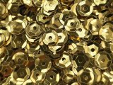 Cekiny kółka 6mm 100g metallic 6 Gold Złoty cena detaliczna 100g sklep z cekinami największy wybór Warszawa