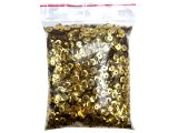 Cekiny kółka 6mm 100g metallic 6 Gold Złoty cena detaliczna 100g sklep z cekinami największy wybór Warszawa