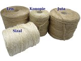 Sznurek konopny 100g około 35m gruby z konopi do pakowania wiązania ogrodowy 100% eko hurtownia sznurków