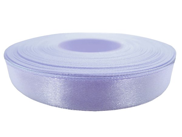 12mm wstążka atłasowa 112 Jasna Fioletowa rolka 25m 100% nylon satynowa ozdobna na kokardki dekorację świąteczne