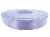12mm wstążka atłasowa 112 Jasna Fioletowa rolka 25m 100% nylon satynowa ozdobna na kokardki dekorację świąteczne