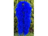 Szal boa Szafir Chaber 6 ply elegancki pióra strusie 1szt/ 1,8m 6ply 6 warstw piór strusia najlepsza jakość  importer Gold-Pol