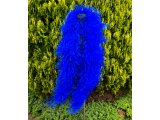 Szal boa Szafir Chaber 4 ply elegancki pióra strusie 1szt/ 1,8m 4ply cztery warstw piór strusia najlepsza jakość na rynku