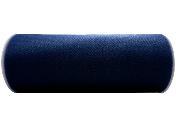Tiul 15cm Granatowy rolka 25y czyli 22,86m tutu na pompony kokardy dekoracje imprezy ślubne
