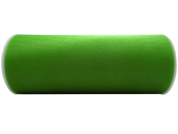 Tiul 15cm Zielone Kiwi rolka 25y czyli 22,86m tutu na pompony kokardy dekoracje imprezy ślubne