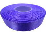 18mm wstążka atłasowa 114 Lawendowa Fioletowa rolka 25m 100% nylon satynowa ozdobna na kokardki dekorację świąteczne