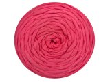 Spaghetti cotton RÓŻOWY CIEMNY cena za 1 sztukę około 120m włóczka z recyklingu t-shirt nici bawełna sklep