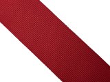 Ryps 38mm 267 Bordo Rudy taśma tasiemka wstążka rypsowa 25m francuska tasiemki rypsowe w najlepszej jakości