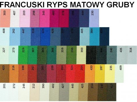 Ryps 25mm 425 Camel francuska taśma tasiemka wstążka rypsowa 25m francuskie tasiemki rypsowe w najlepszej jakości