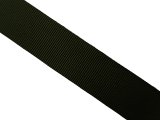 Ryps 25mm 366 Zielony Khaki Ciemny francuska taśma tasiemka wstążka rypsowa 25m francuskie tasiemki rypsowe w hurtownia rypsów