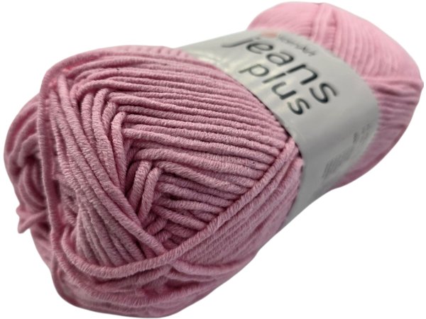 JEANS PLUS 36 Róż Angielski Zgaszony 100g 160m bawełna mix YarnArt włóczka całoroczna dla dzieci na maskotki sklep Goldpol