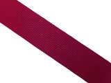 Ryps 25mm 209 Bordo Wiśniowe francuska taśma tasiemka wstążka rypsowa 1m francuskie tasiemki rypsowe w najlepszej jakości