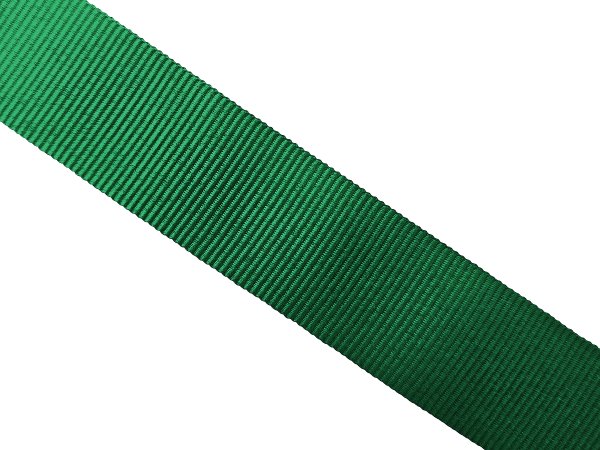 Ryps 25mm 307 Zielony Butelka Jasna francuska taśma tasiemka wstążka rypsowa 1m francuskie tasiemki rypsowe w hurtownia rypsów