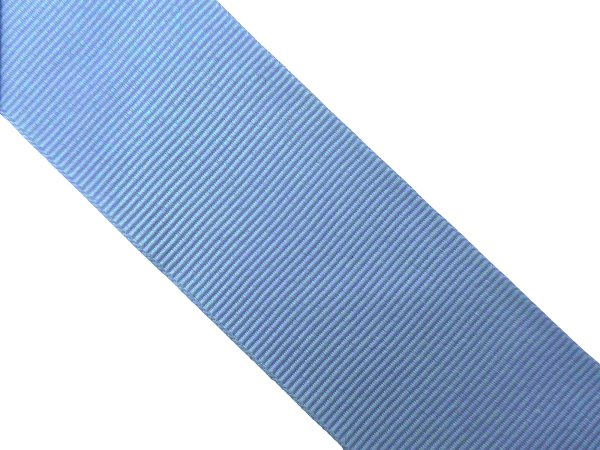 Ryps 38mm 262 Błękitny taśma tasiemka wstążka rypsowa 1m francuska tasiemki rypsowe w najlepszej jakości