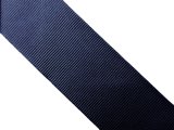 Ryps 38mm 279 Granatowy Najciemniejszy Navy taśma tasiemka wstążka rypsowa 1m francuska tasiemki rypsowe w najlepszej jakości