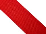 Ryps 38mm 204 Czerwony taśma tasiemka wstążka rypsowa 1m francuska tasiemki rypsowe w najlepszej jakości