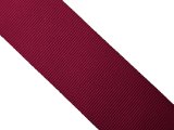 Ryps 38mm 209 Bordo Wiśniowe taśma tasiemka wstążka rypsowa 1m francuska tasiemki rypsowe w najlepszej jakości