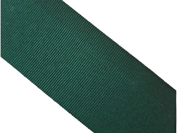 Ryps 50mm 306 Zielony Butelka taśma tasiemka wstążka rypsowa 1m francuska tasiemki rypsowe w najlepszej jakości
