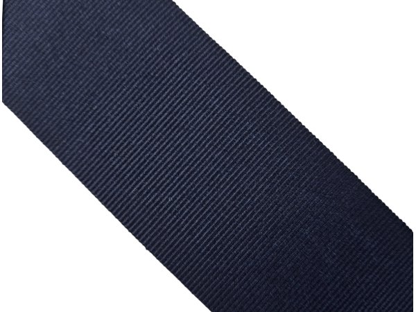 Ryps 50mm 279 Granat Czarny taśma tasiemka wstążka rypsowa 1m francuska tasiemki rypsowe w najlepszej jakości