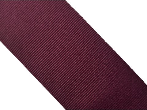 Ryps 50mm 385 Bordo Wiśnia taśma tasiemka wstążka rypsowa 1m francuska tasiemki rypsowe w najlepszej jakości