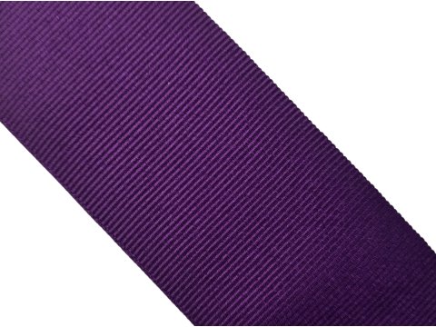 Ryps 50mm 286 Fiolet Ciemny Ostry taśma tasiemka wstążka rypsowa 1m francuska tasiemki rypsowe w najlepszej jakości
