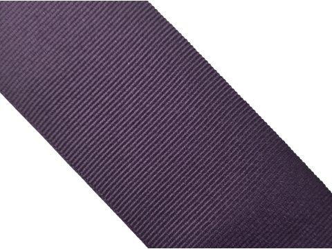 Ryps 50mm 444 Fiolet Ciemny Spłowiały taśma tasiemka wstążka rypsowa 1m francuska tasiemki rypsowe w najlepszej jakości