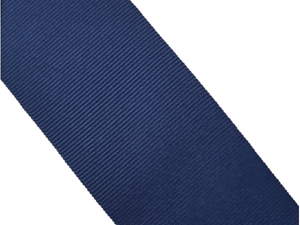 Ryps 50mm 319 Niebieski Spłowiały taśma tasiemka wstążka rypsowa 1m francuska tasiemki rypsowe w najlepszej jakości