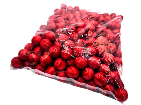 Korale drewniane 25mm NATURALNE hurt 1kg koraliki lakierowane z dużą dziurką paciorki makrama hurtownia korali Warszawa