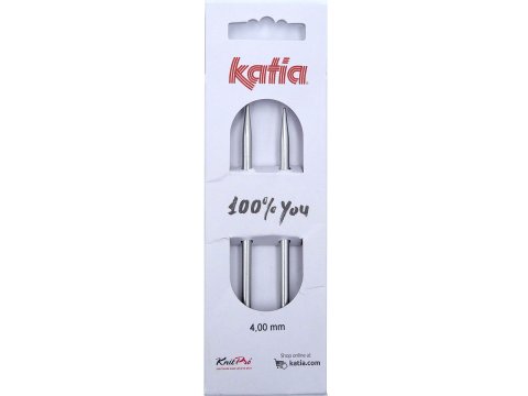 Druty 4mm aluminiowe wymienne KnitPro by Katia idealne wygodne w podróży sklep z włóczkami i akcesoriami Kati Warszawa