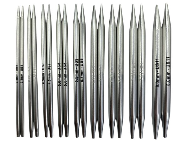 Druty 4mm aluminiowe wymienne KnitPro by Katia idealne wygodne w podróży sklep z włóczkami i akcesoriami Kati Warszawa