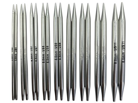 Druty 4mm aluminiowe wymienne KnitPro by Katia idealne wygodne w podróży sklep z włóczkami i akcesoriami Kati Warszawa